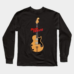 Merle Travis Hollow Body Bigsby Electric Guitar II Long Sleeve T-Shirt